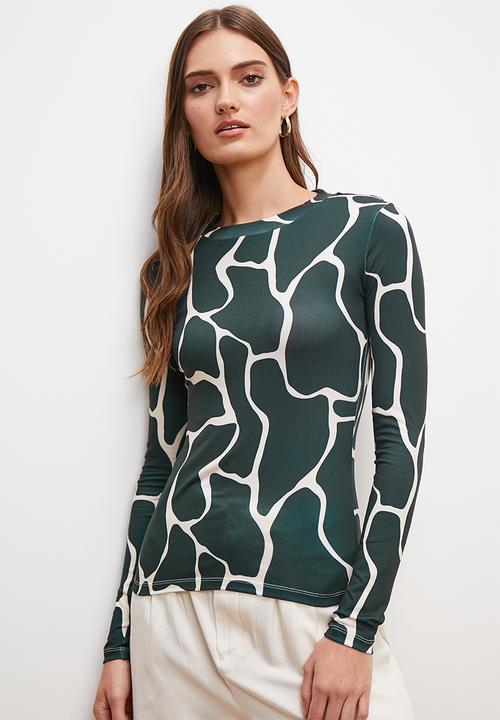 edit - Printed easy tee - giraffe