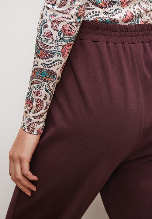 edit - Easy jogger - aubergine