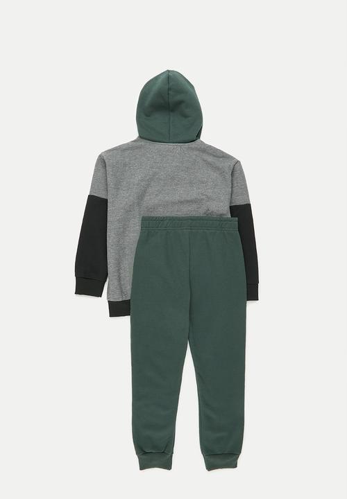 Quimby - Set - sweatshirt and pants - green