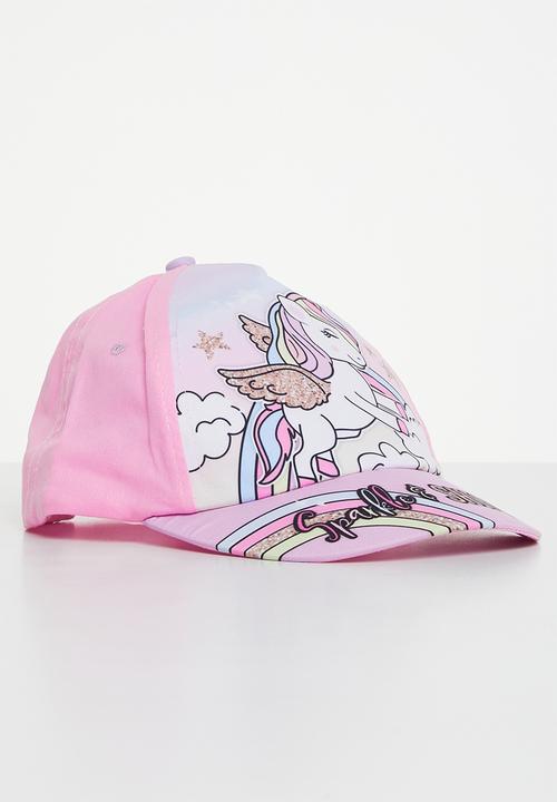 Character Group - Unicorn peak cap - pink