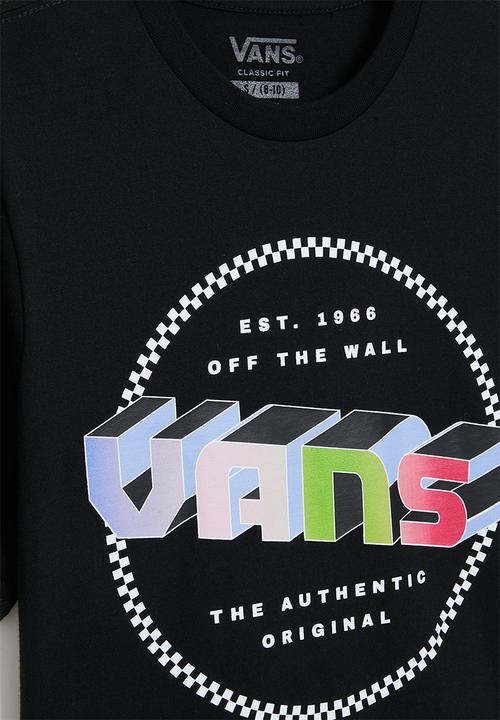 Vans - Digital flash short sleeve - black