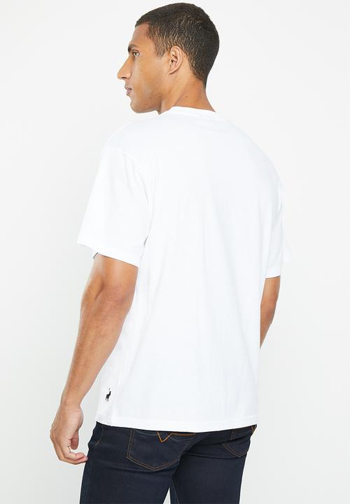 POLO - Mens box fit short sleeve tee - white
