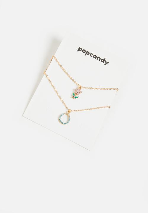 Pop Candy - Girls tiered necklace - multi