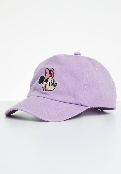 Cotton On - Kids licensed cap - lcn dis minnie mouse/lilac drop