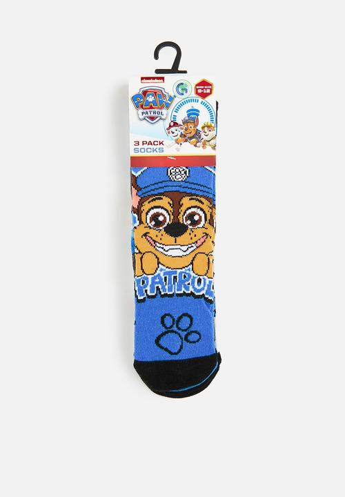 Character Group - 3 Pack anklet socks  - paw patrol boys