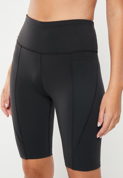 Reebok - Lux high rise bike short - black