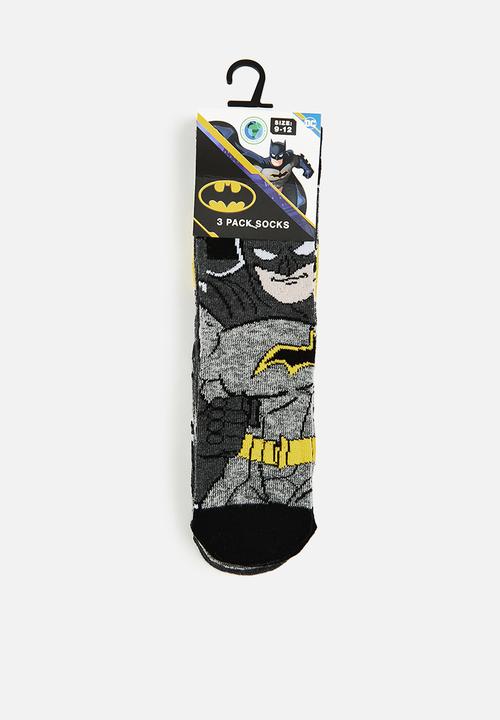 Character Group - 3 Pack anklet socks  - batman