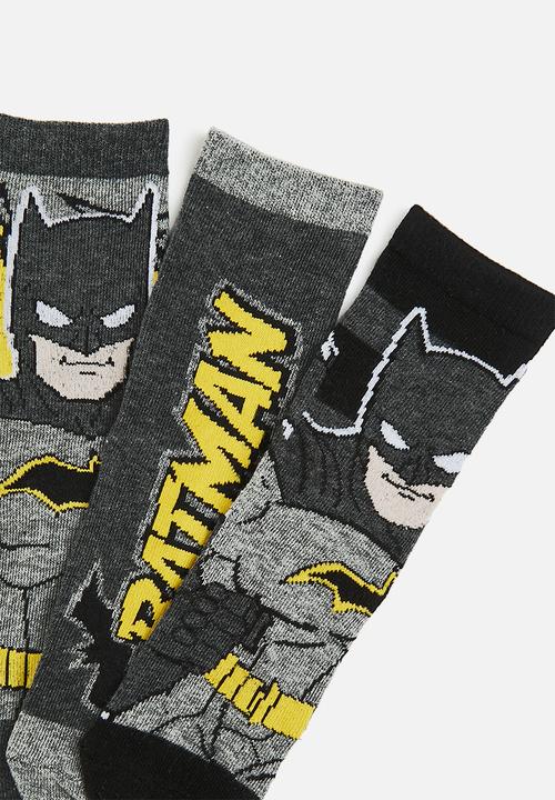 Character Group - 3 Pack anklet socks  - batman