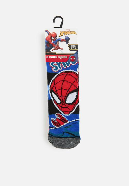 Character Group - 3 Pack anklet socks - spiderman