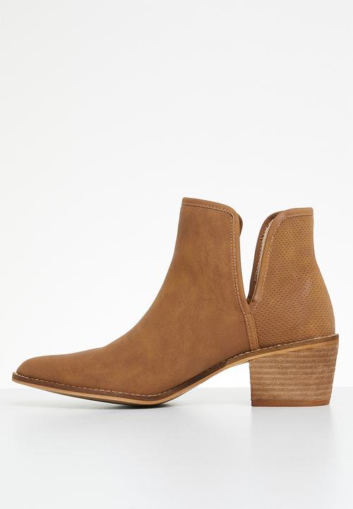 Miss Black - Cooper 1 ankle boot - tan