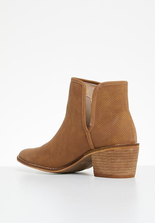 Miss Black - Cooper 1 ankle boot - tan