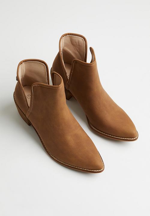 Miss Black - Cooper 1 ankle boot - tan