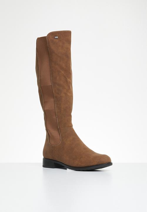 Miss Black - Route661 riding boot - chocolate