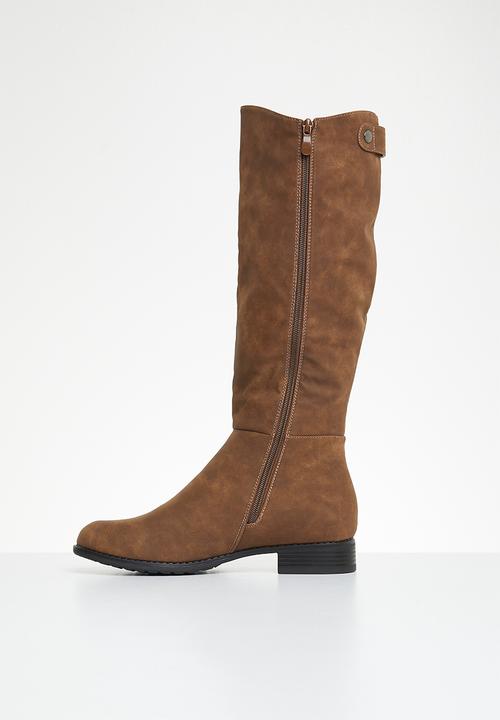 Miss Black - Route661 riding boot - chocolate
