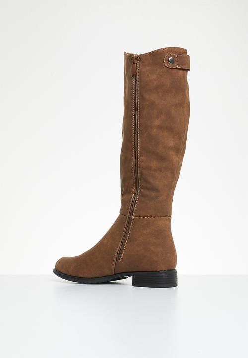 Miss Black - Route661 riding boot - chocolate