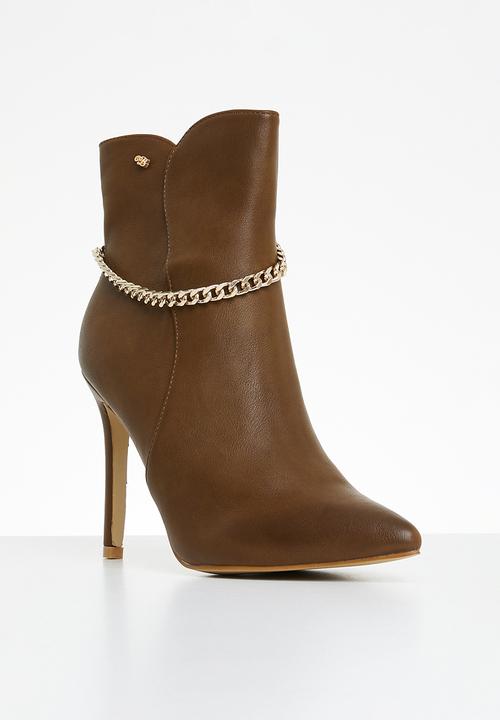 Miss Black - Boss 6 ankle boot - chocolate