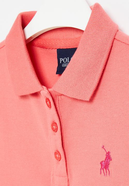 POLO - Girls nina ss golfer - pink