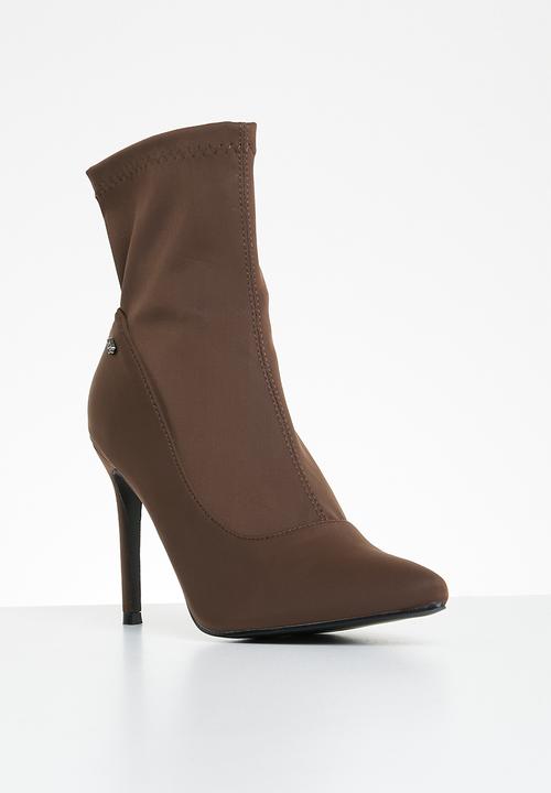 Miss Black - Lykra 1 ankle boot - chocolate