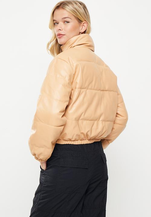 dailyfriday - Pu puffer - stone