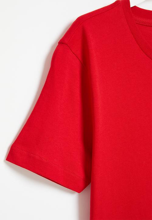POLO - Boys rick ss tee - red