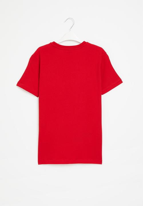 POLO - Boys rick ss tee - red