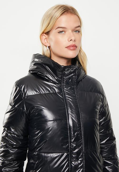 dailyfriday - Longer length puffer - black