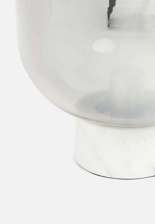 Sixth Floor - Dome table lamp - silver