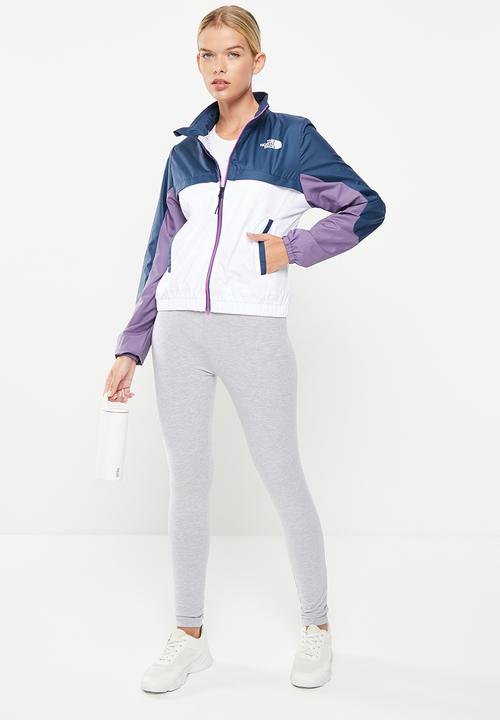 The North Face - W ma wind full zip - eu - tnf white / lunar slate / shady blue