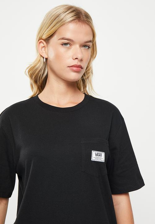 Vans - Women classic patch pocket - black