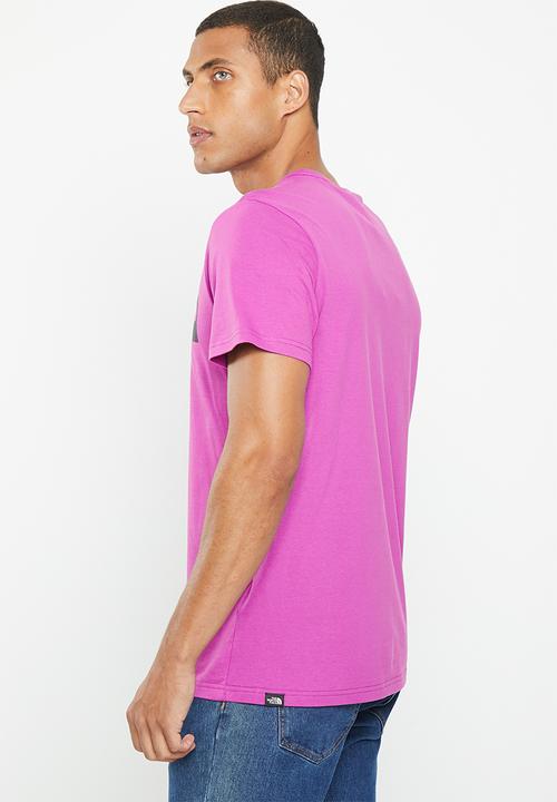 The North Face - Short sleeve fine tee - eu - purple cactus flower 