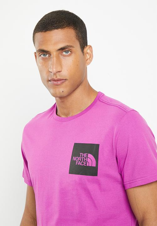 The North Face - Short sleeve fine tee - eu - purple cactus flower 
