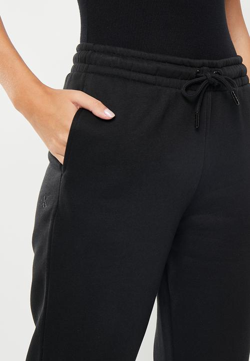 Calvin Klein - Color blocking cuffed jog pants - ck black