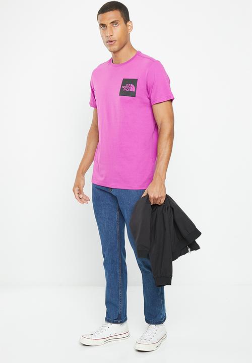 The North Face - Short sleeve fine tee - eu - purple cactus flower 