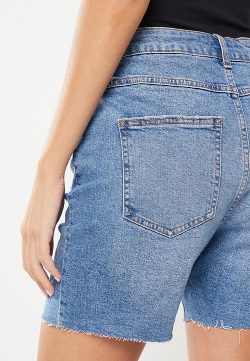 Supré  - Stretch bermuda denim short - honolulu blue