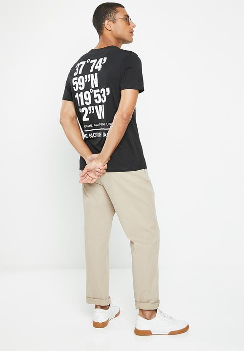 The North Face - Coordinates short sleeve  tee - eu - tnf black 