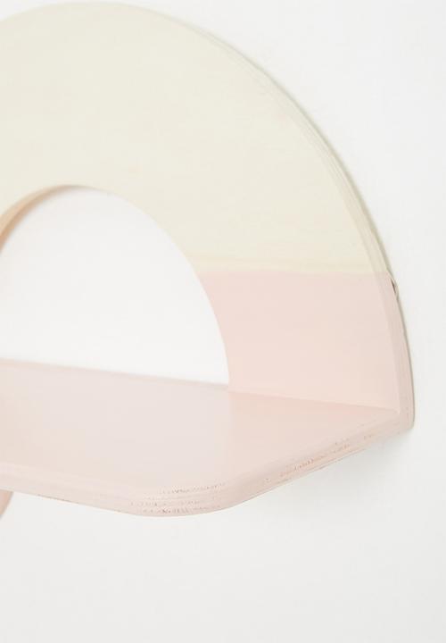 Sixth Floor - Tweedle dee & dum shelf set of 2 - blush