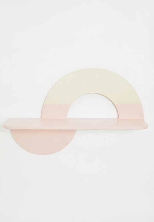 Sixth Floor - Tweedle dee & dum shelf set of 2 - blush
