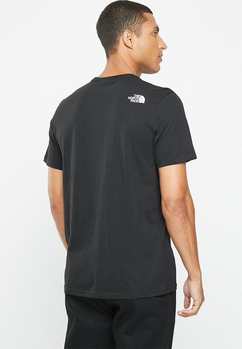 The North Face - Short sleeve rust 2 tee - tnf black-led yellow 