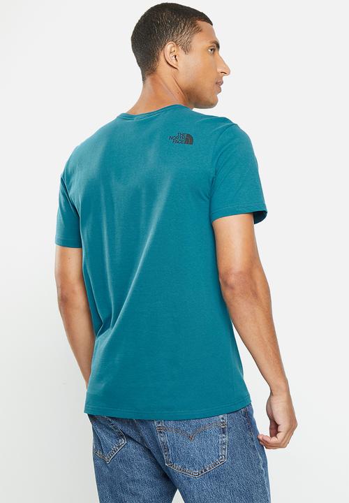 The North Face - Short sleeve fine tee - eu - blue coral (efs)