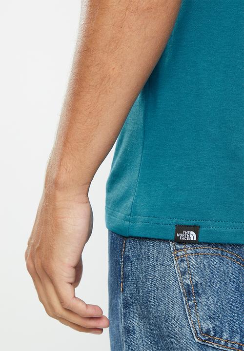 The North Face - Short sleeve fine tee - eu - blue coral (efs)