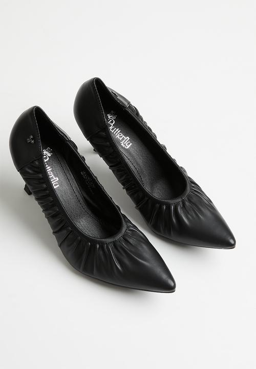 Butterfly Feet - Venetia 1 court heel - black