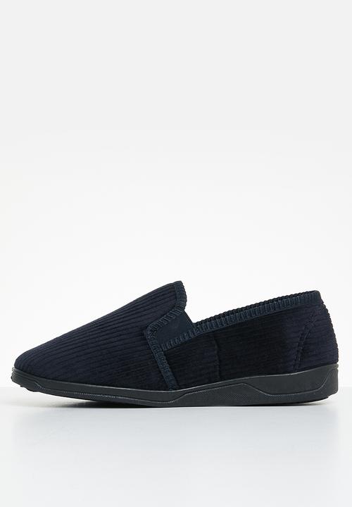 Hush Puppies - Collie kitted corduroy - navy