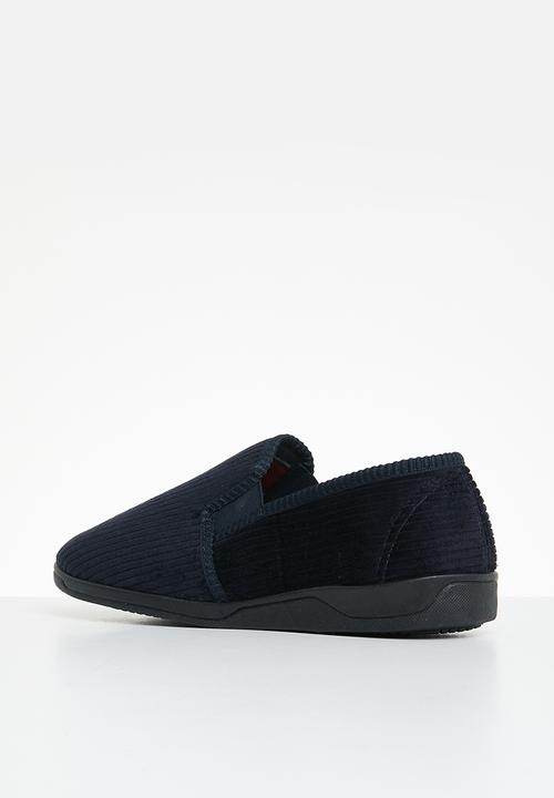 Hush Puppies - Collie kitted corduroy - navy