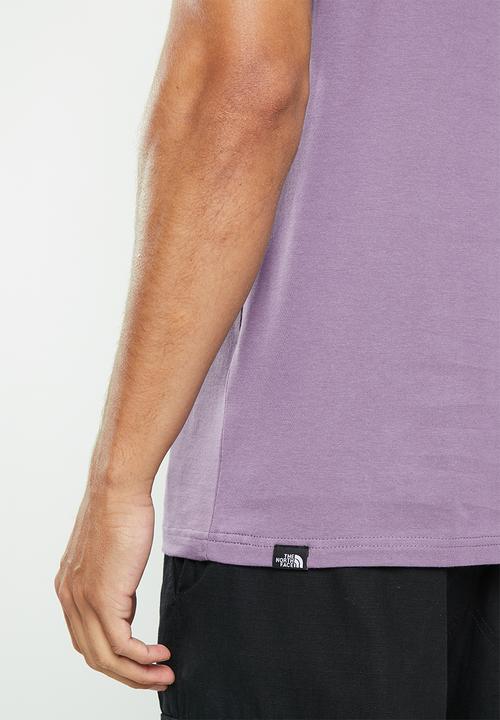 The North Face - Short sleeve  fine tee - eu - lunar slate 