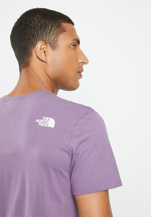 The North Face - Short sleeve rust 2 tee - lunar slate-dusty coral orange 