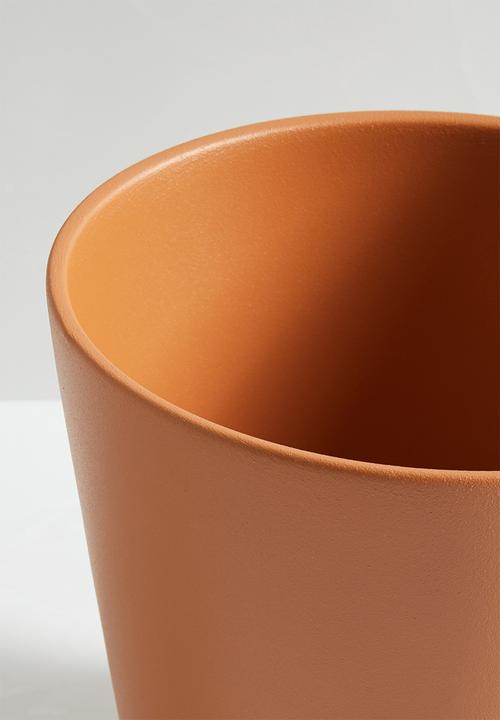 H&S - Paddle planter pot - terracotta