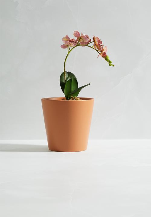 H&S - Paddle planter pot - terracotta