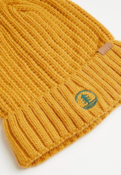 Lark & Crosse - Kobe beanie - mustard
