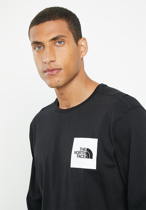 The North Face - Long sleeve fine tee - eu - tnf black (jk3)