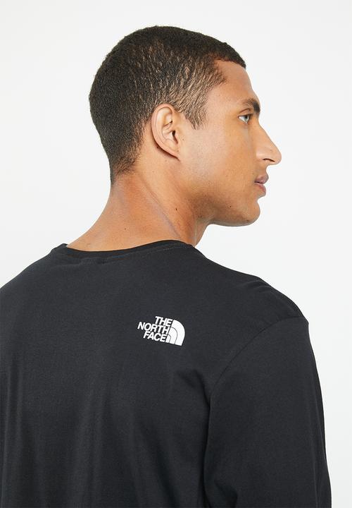 The North Face - Long sleeve fine tee - eu - tnf black (jk3)
